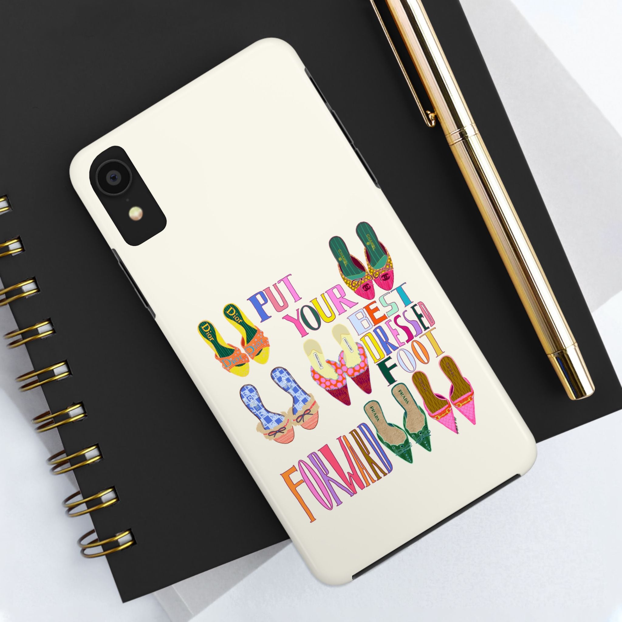 Best Dressed Foot Cream Phone Case
