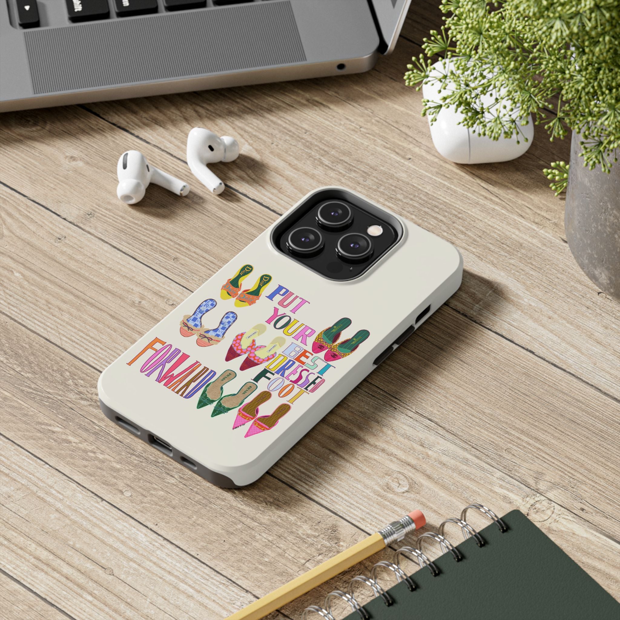 Best Dressed Foot Cream Phone Case