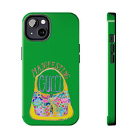Manifesting Gucci Phone Case Green
