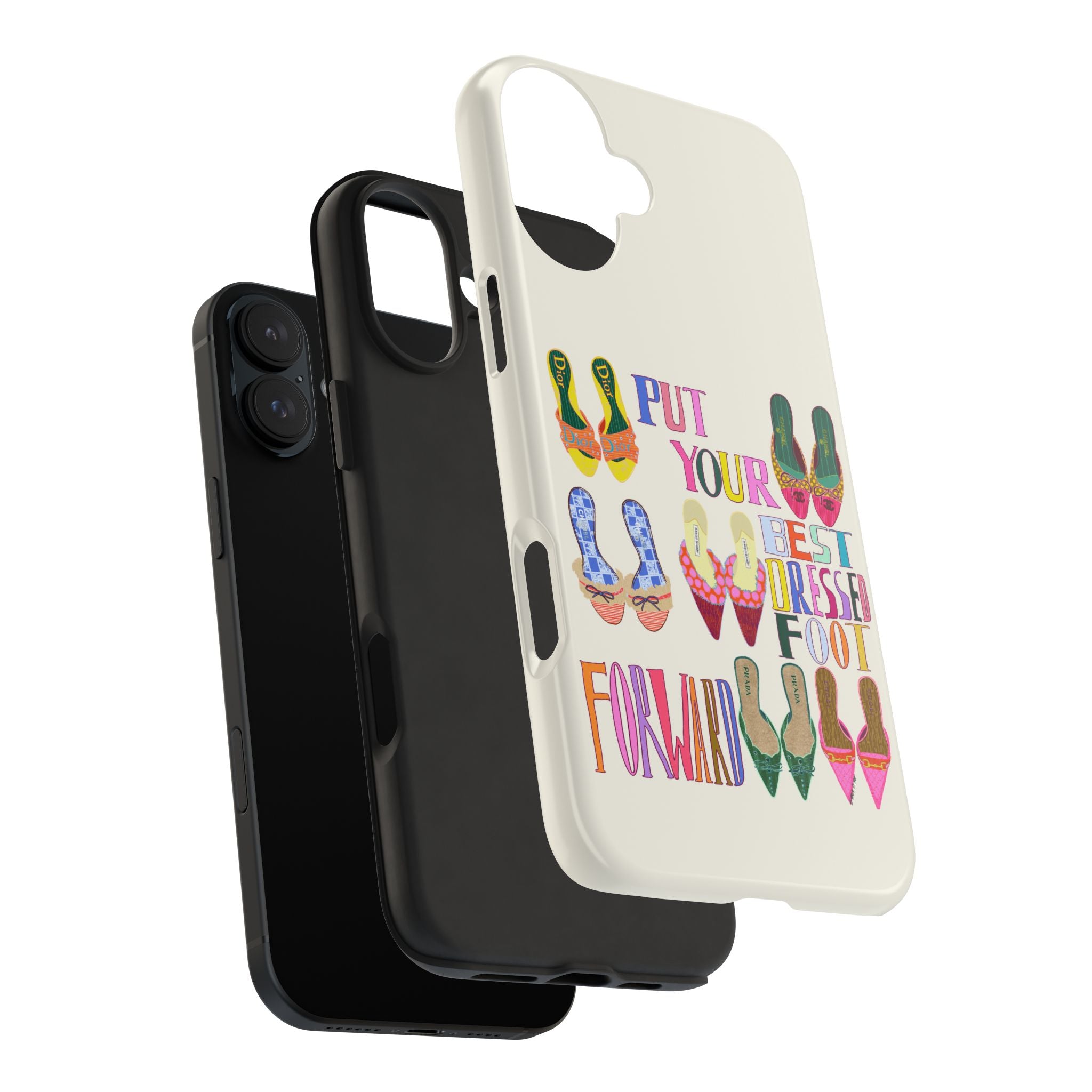 Best Dressed Foot Cream Phone Case
