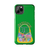 Manifesting Gucci Phone Case Green