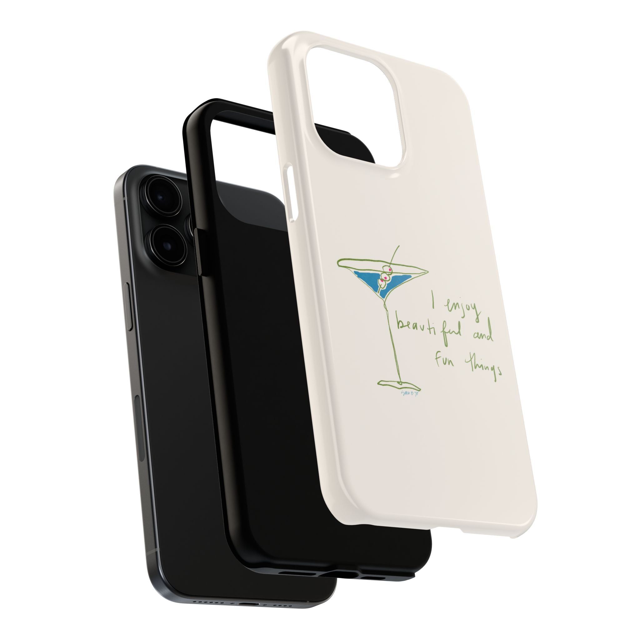 Beautiful & Fun Martini Phone Case