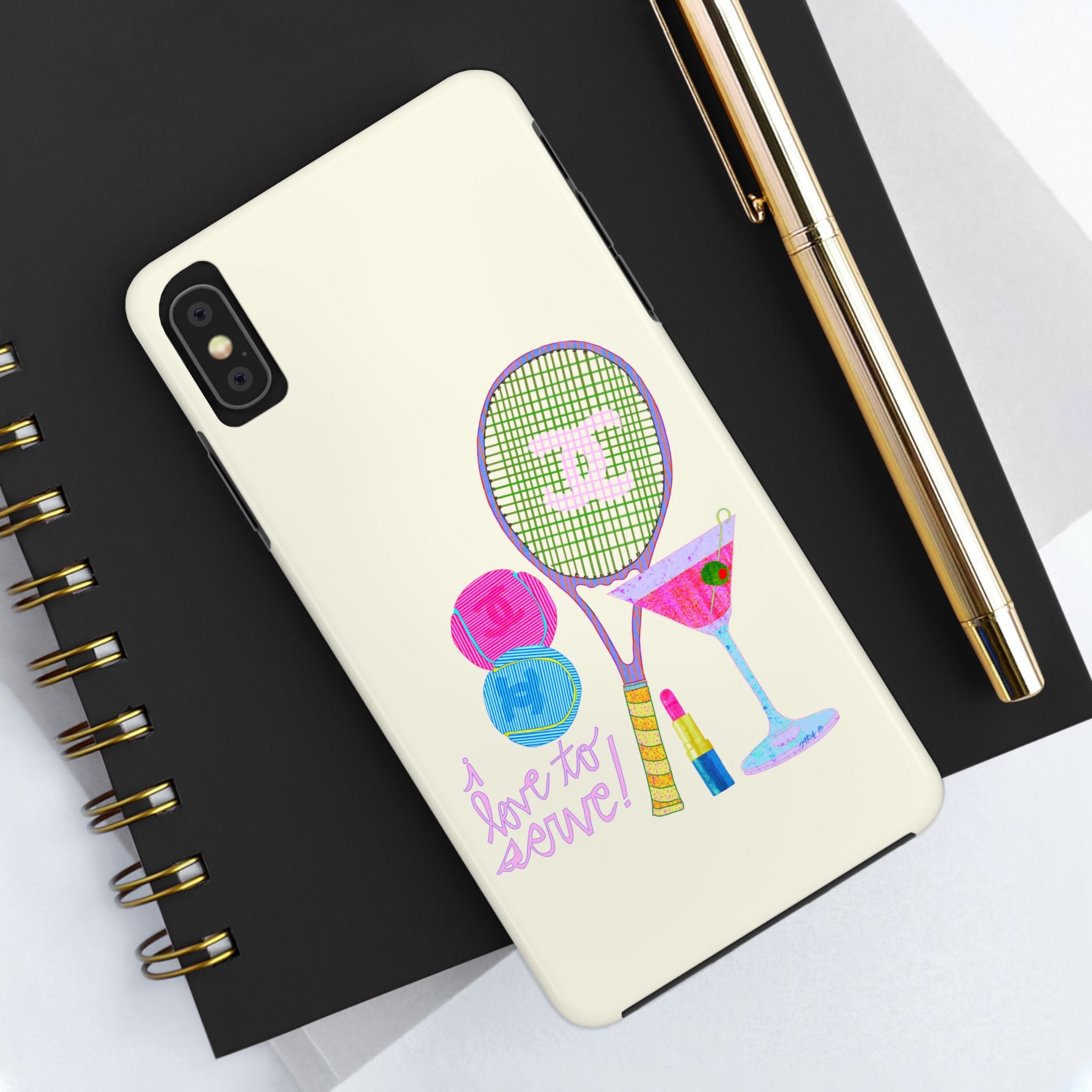 I Love to Serve Phone Case