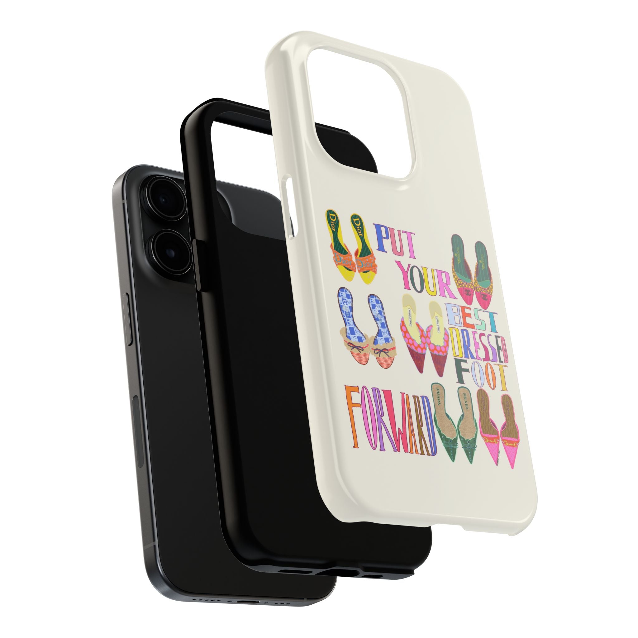 Best Dressed Foot Cream Phone Case