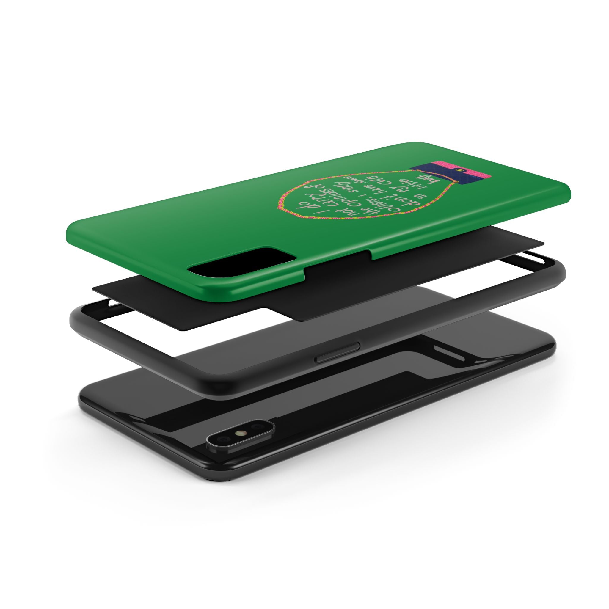 Cute Little Bag Green Phone Case