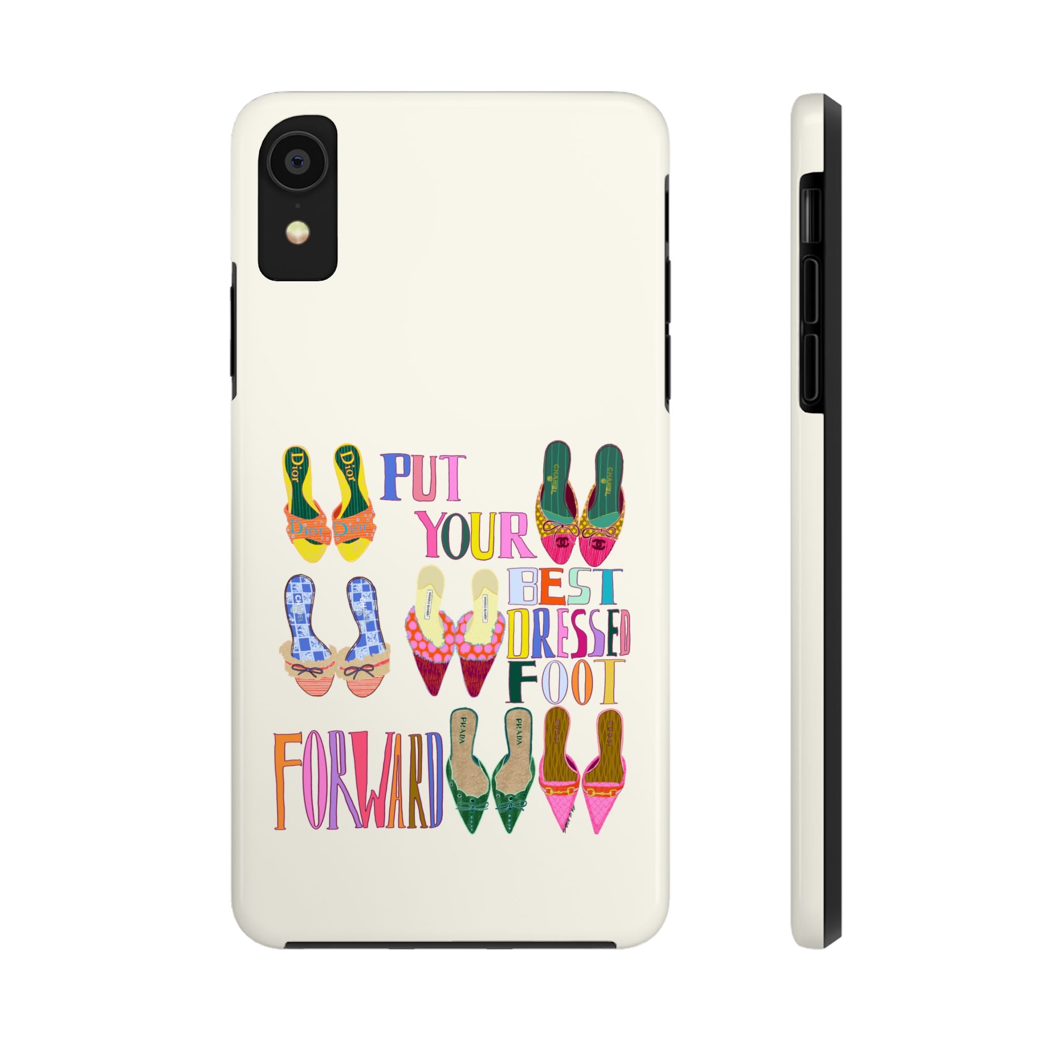Best Dressed Foot Cream Phone Case