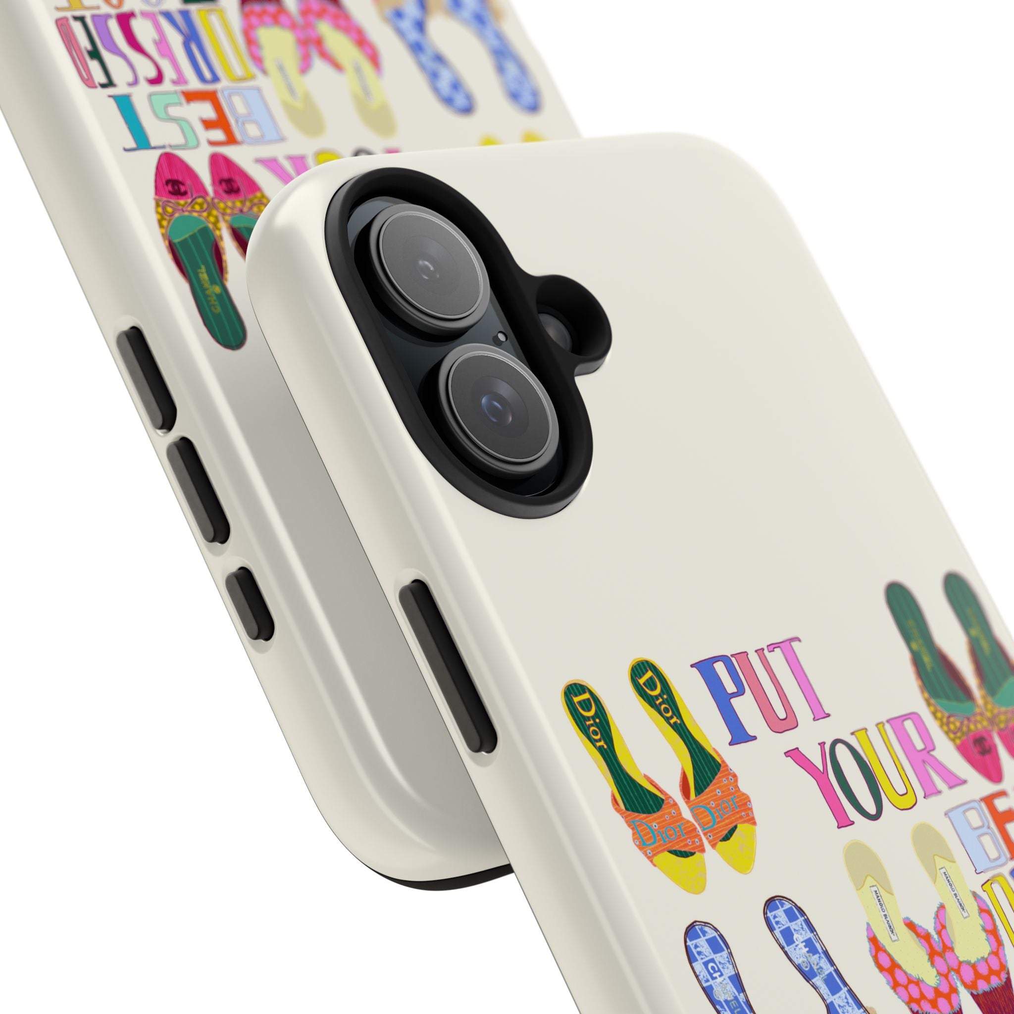 Best Dressed Foot Cream Phone Case