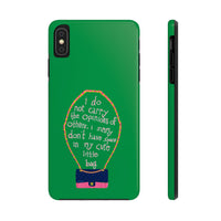Cute Little Bag Green Phone Case