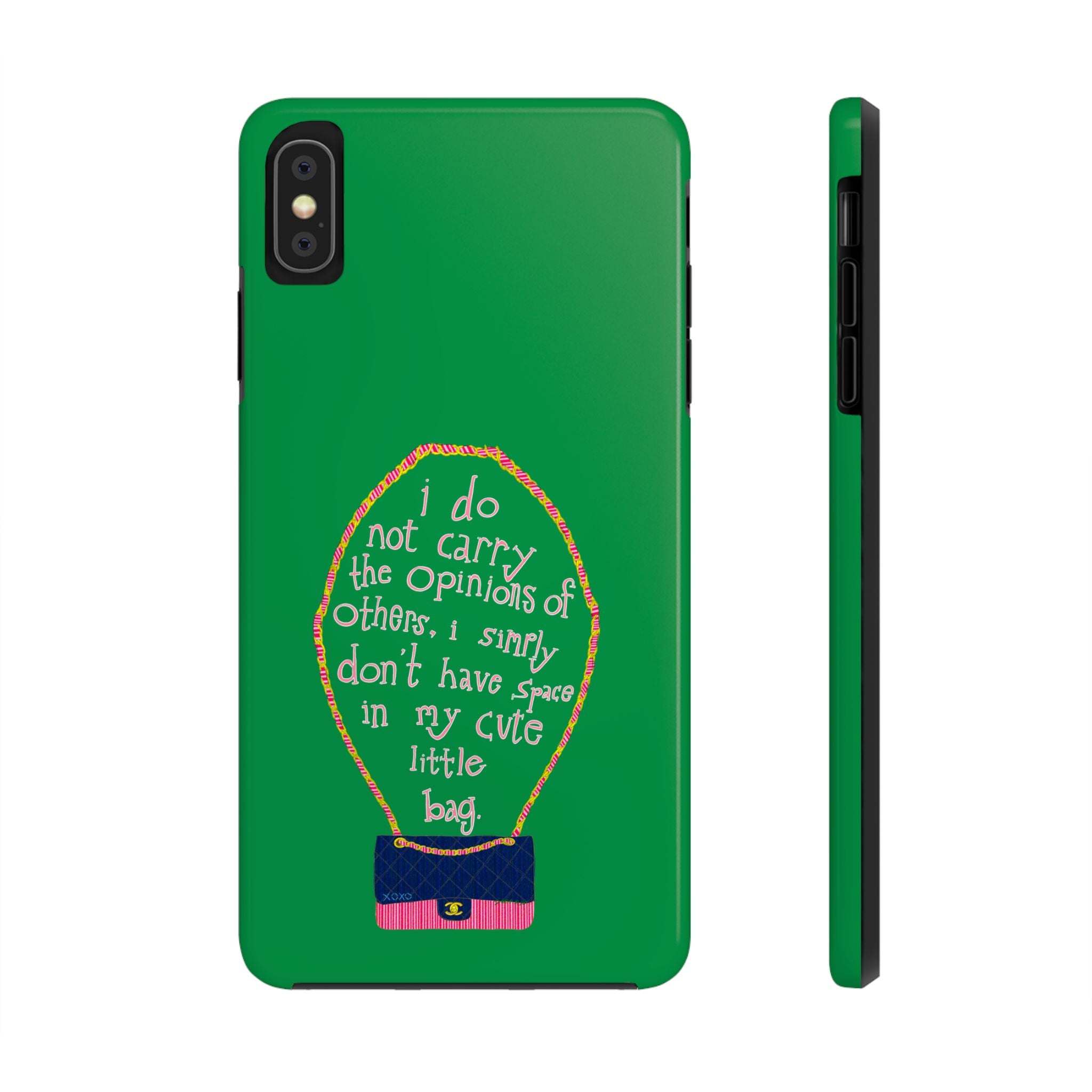 Cute Little Bag Green Phone Case
