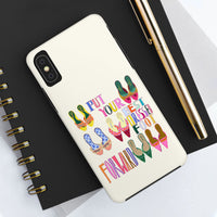 Best Dressed Foot Cream Phone Case
