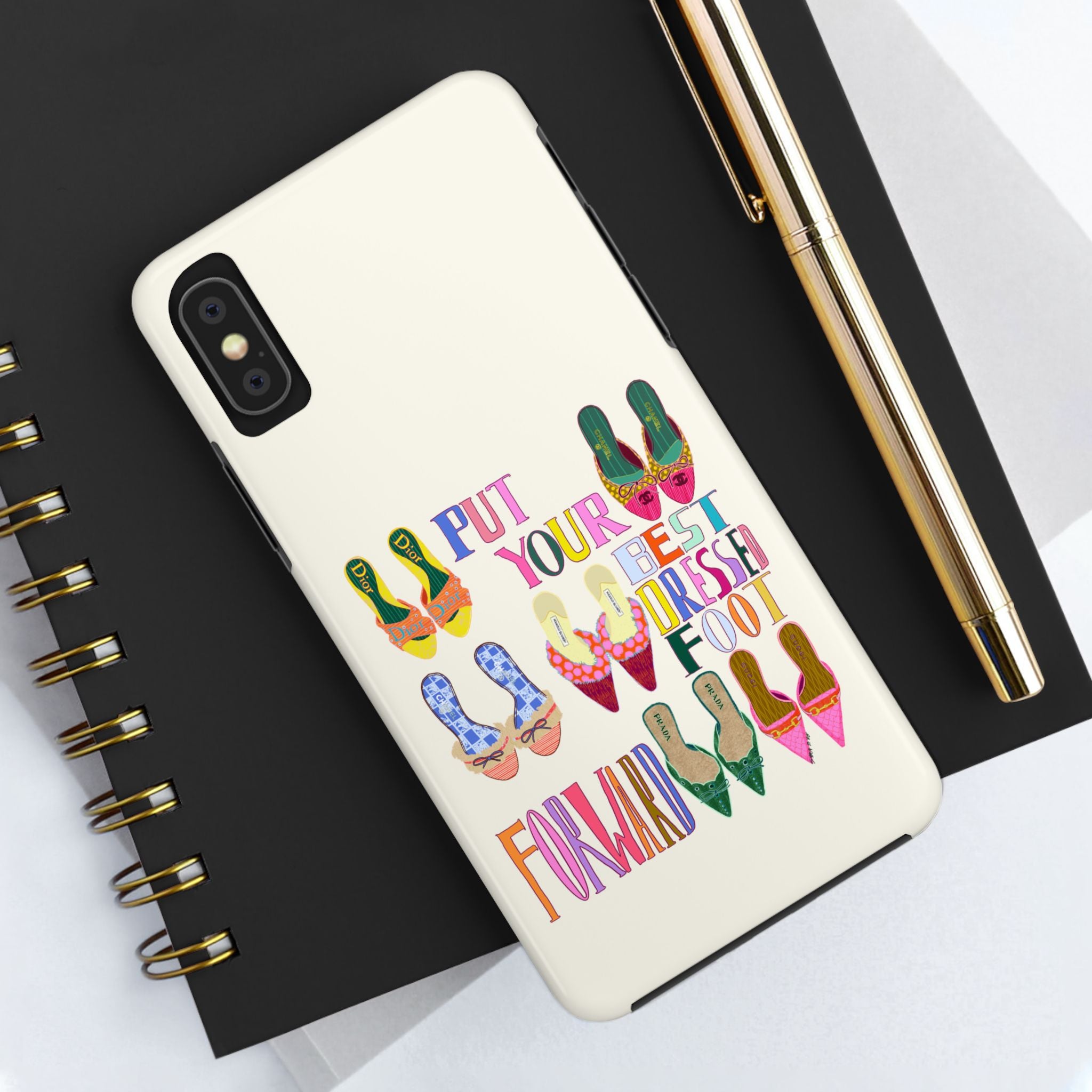 Best Dressed Foot Cream Phone Case