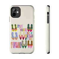 Best Dressed Foot Cream Phone Case