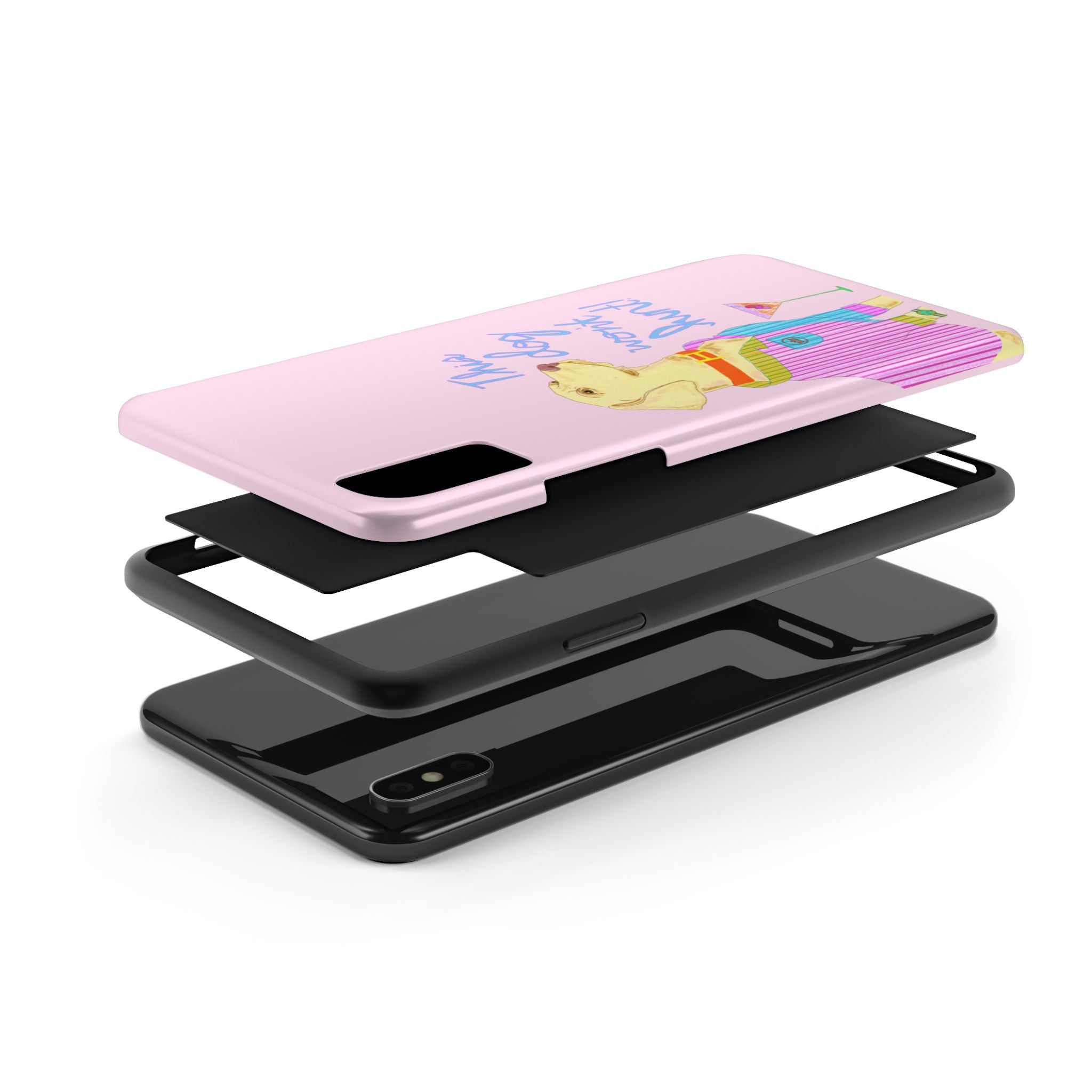 This Lab Won't Hunt Pink Phone Case