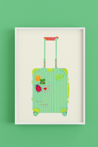You're Going Places - Art Poster Print