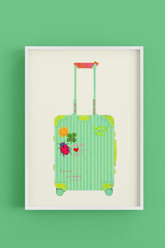 You're Going Places - Art Poster Print