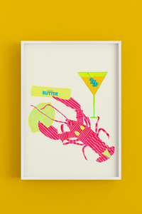 Butter Me Up - Art Poster Print