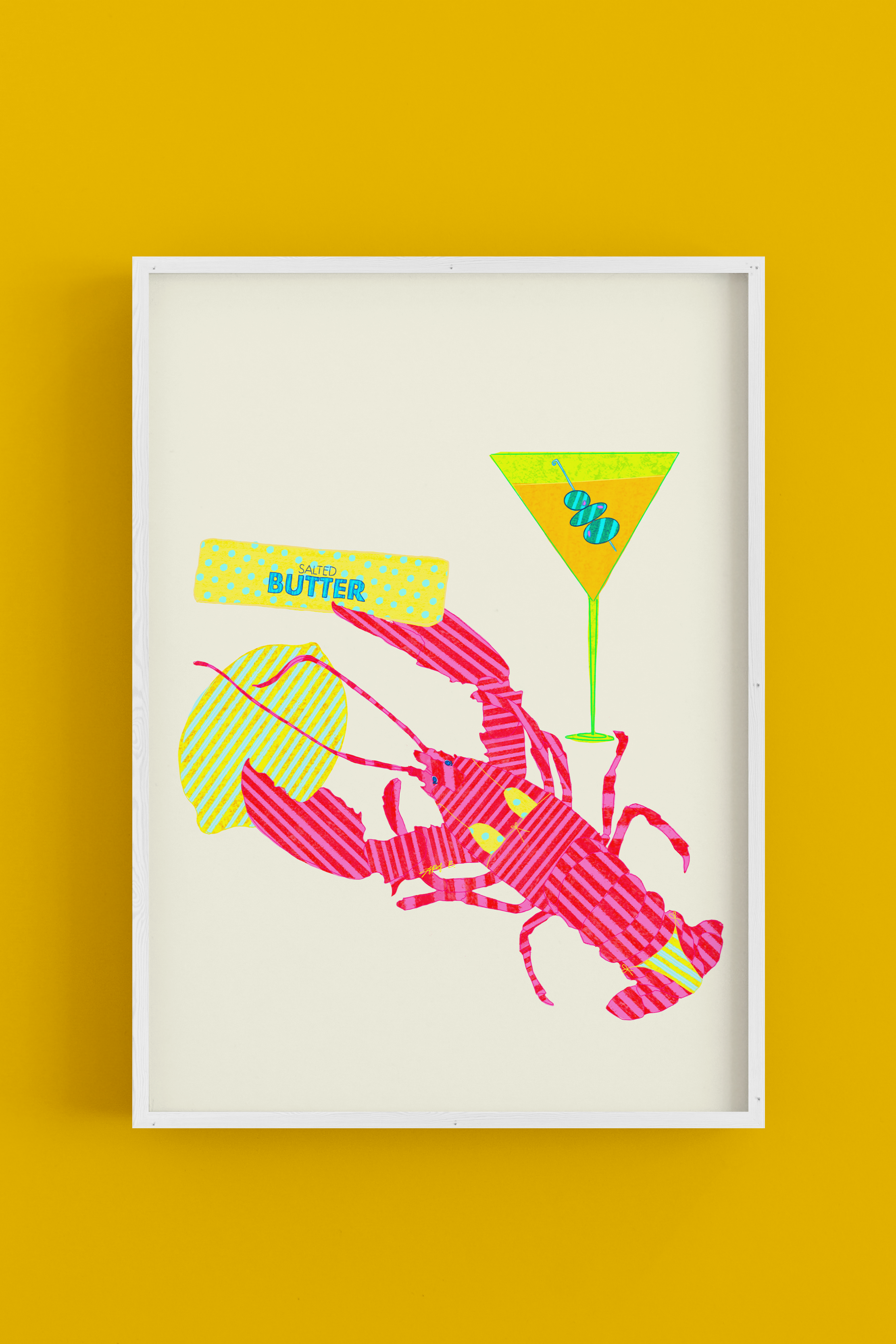 Butter Me Up - Art Poster Print