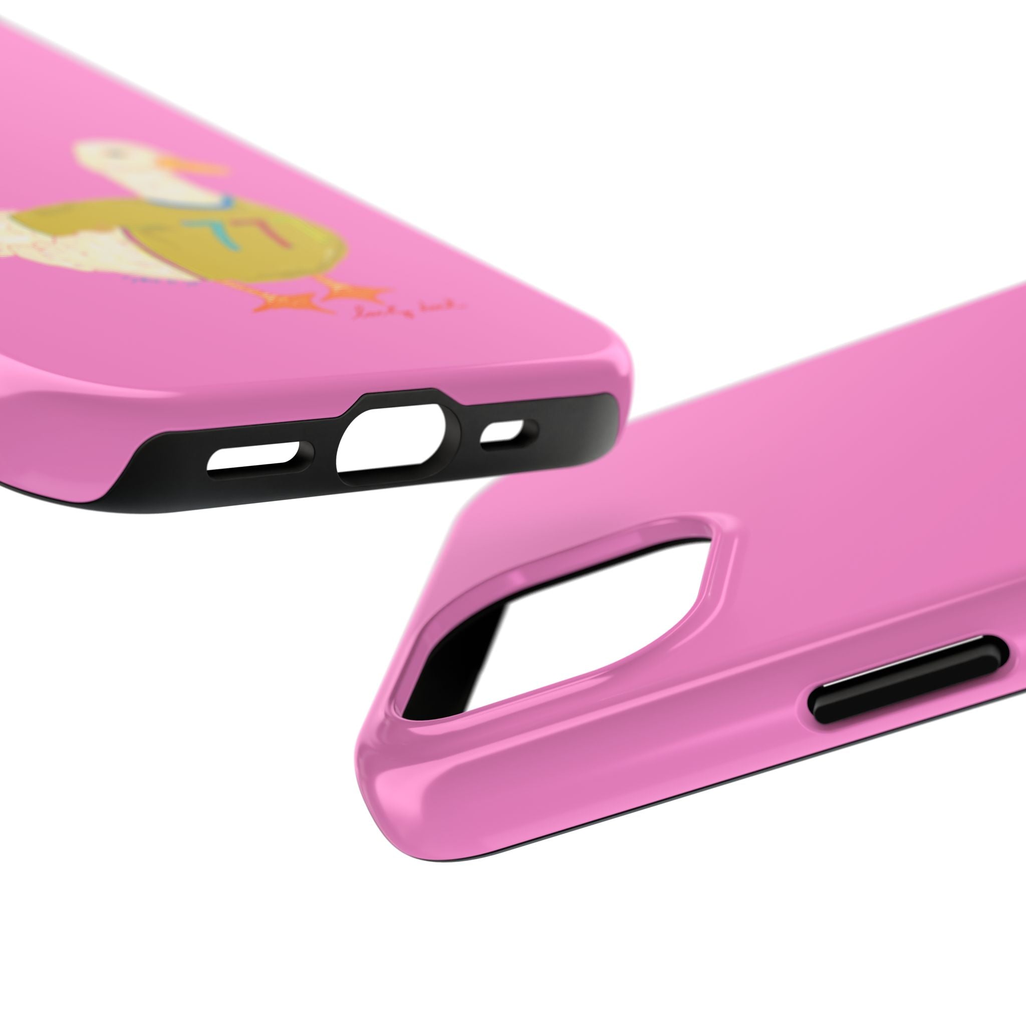 Pink Lucky Duck Phone Case