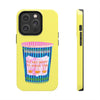 New York Coffee Cup Yellow Phone Case