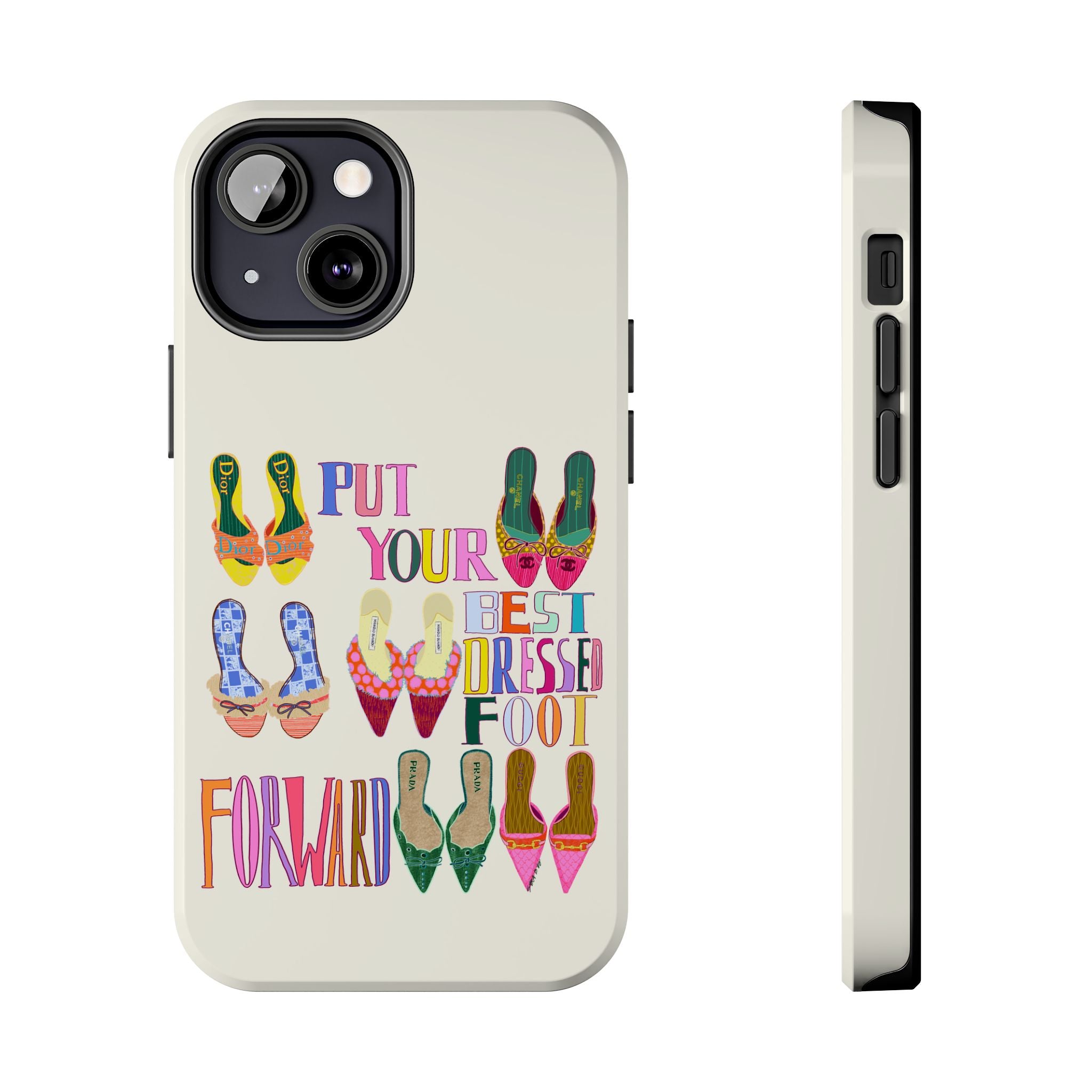 Best Dressed Foot Cream Phone Case