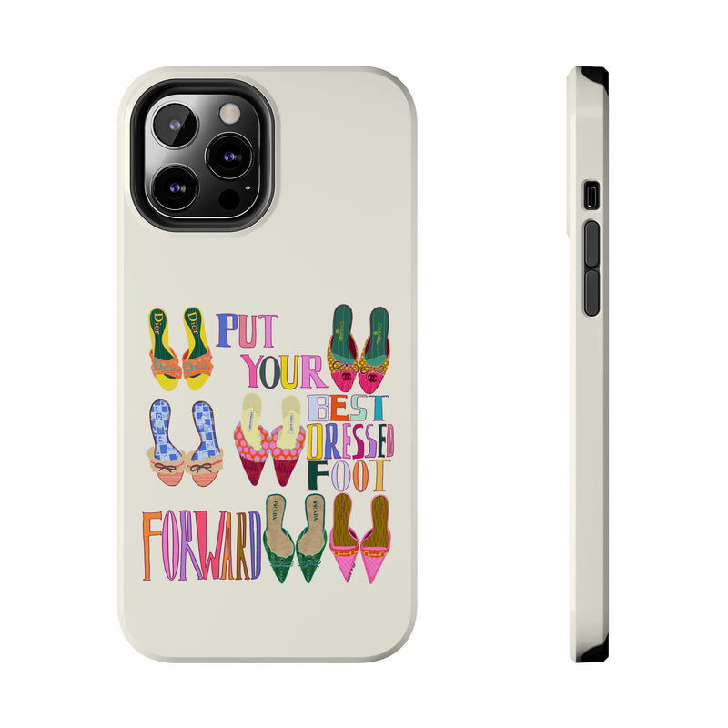 Best Dressed Foot Cream Phone Case