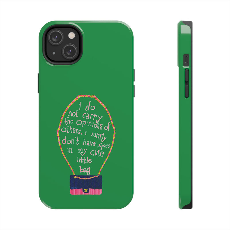 Cute Little Bag Green Phone Case