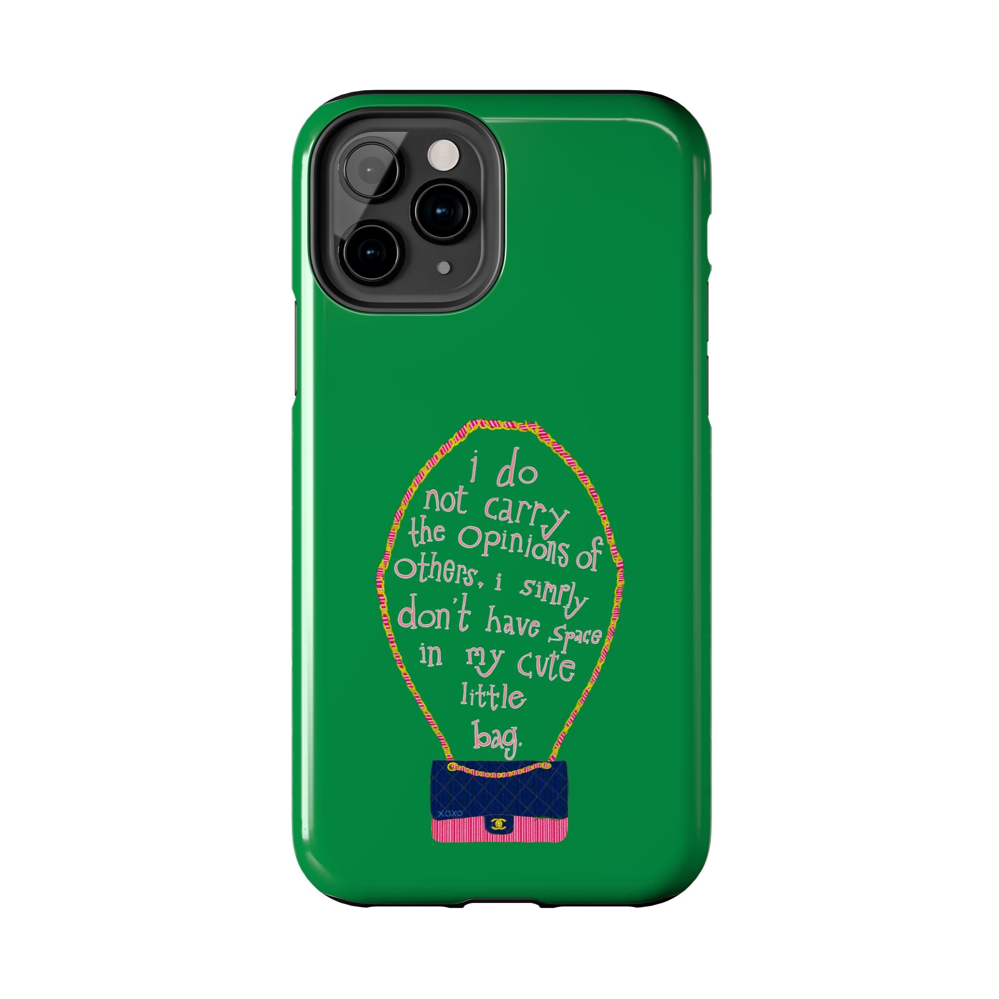 Cute Little Bag Green Phone Case