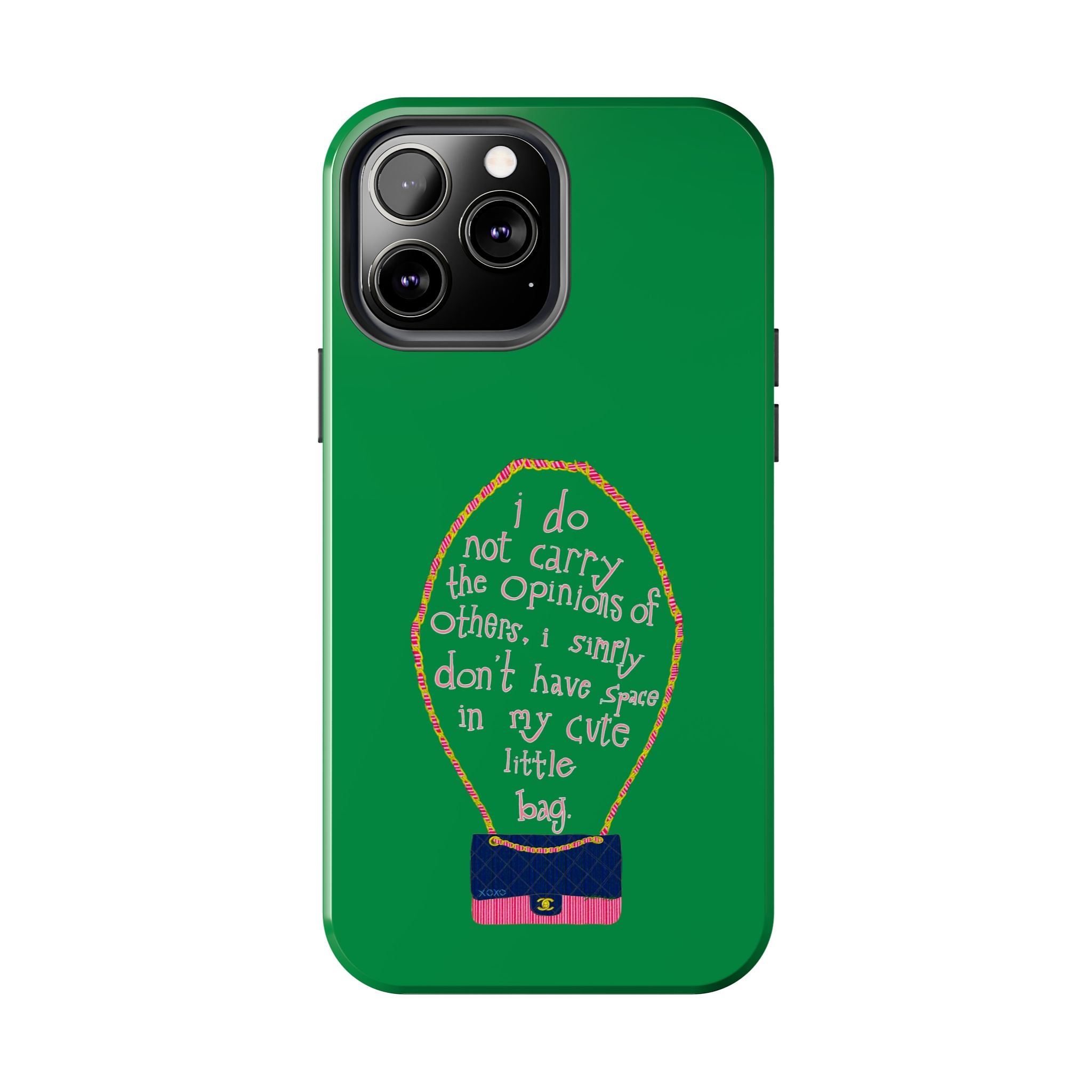 Cute Little Bag Green Phone Case