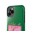 The PINK Card Green Phone Case