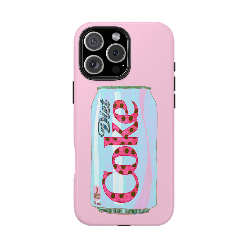 Light Pink Diet Cola Phone Case