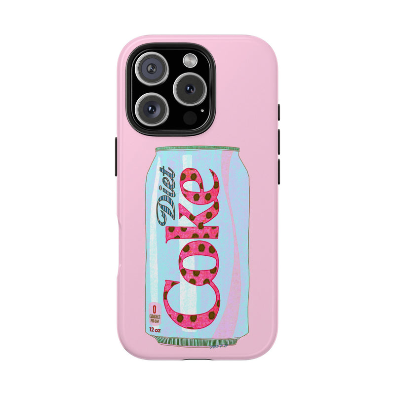 Light Pink Diet Cola Phone Case