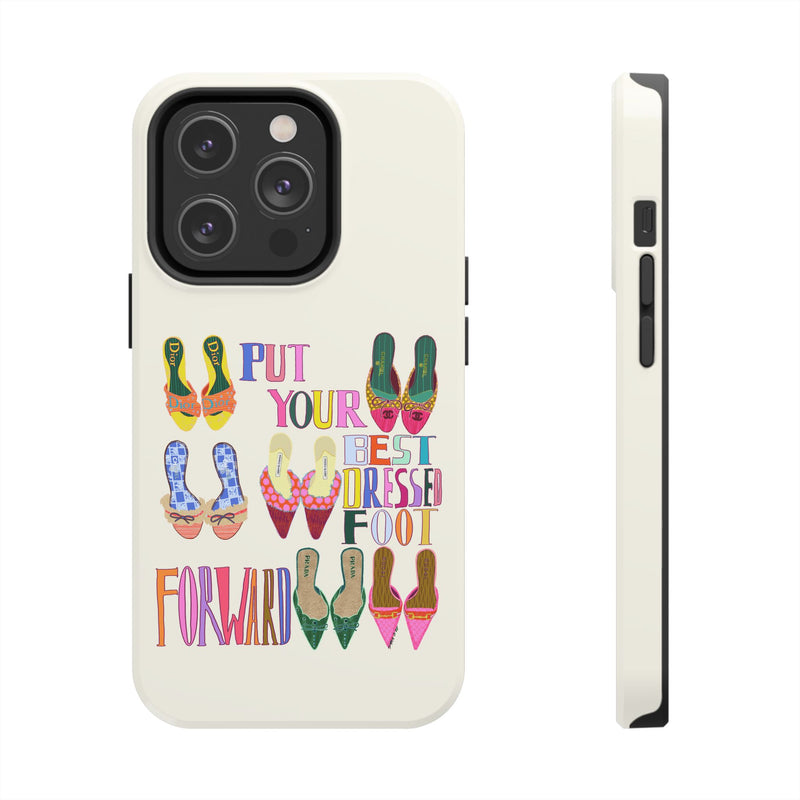 Best Dressed Foot Cream Phone Case
