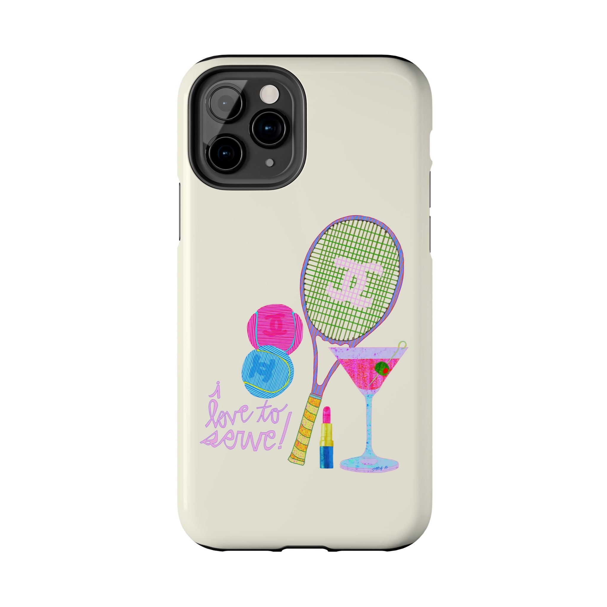 I Love to Serve Phone Case