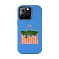 Hold Your Horses Blue Phone Case