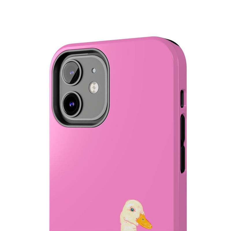 Pink Lucky Duck Phone Case
