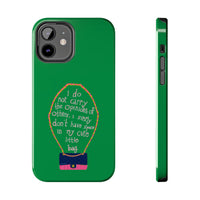 Cute Little Bag Green Phone Case