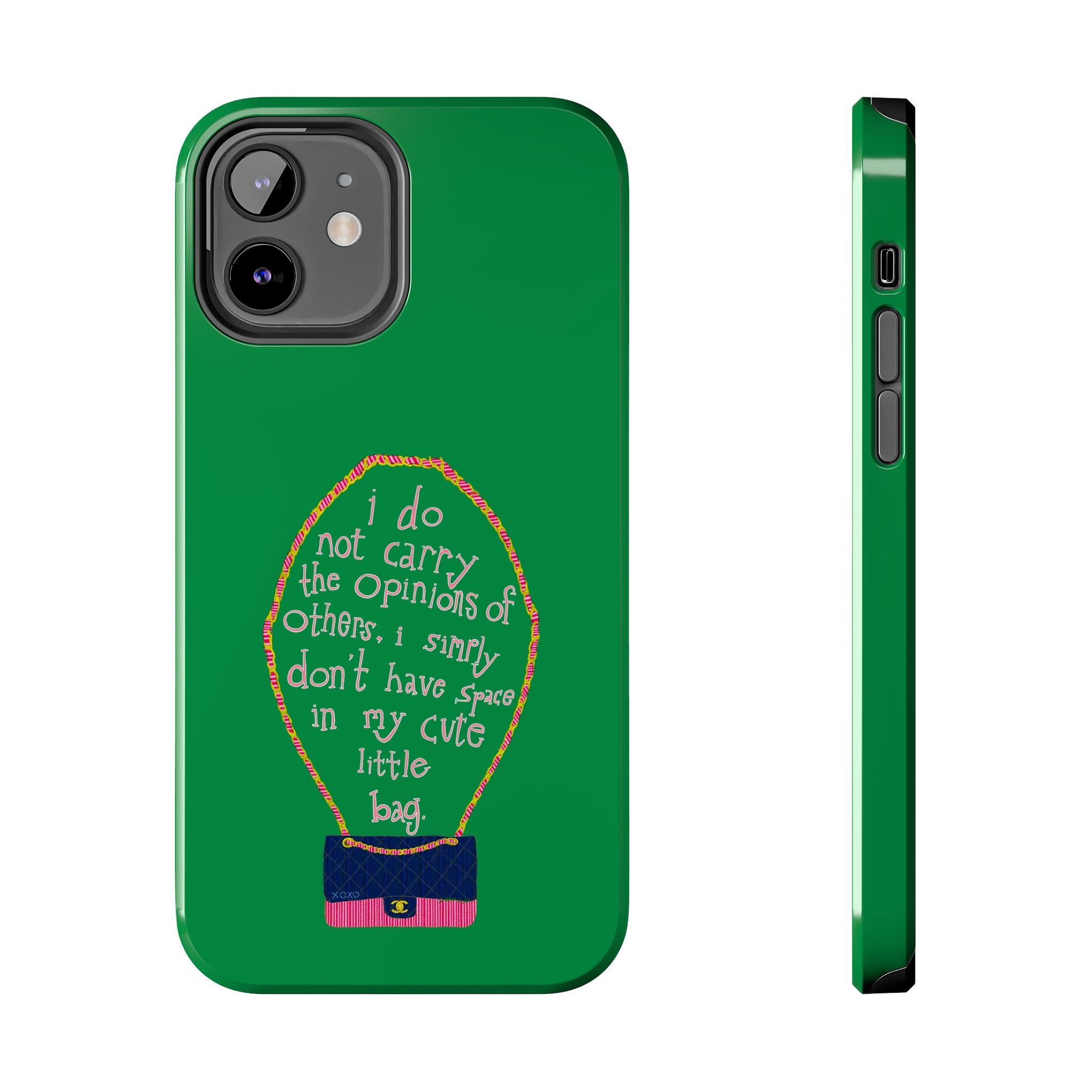 Cute Little Bag Green Phone Case