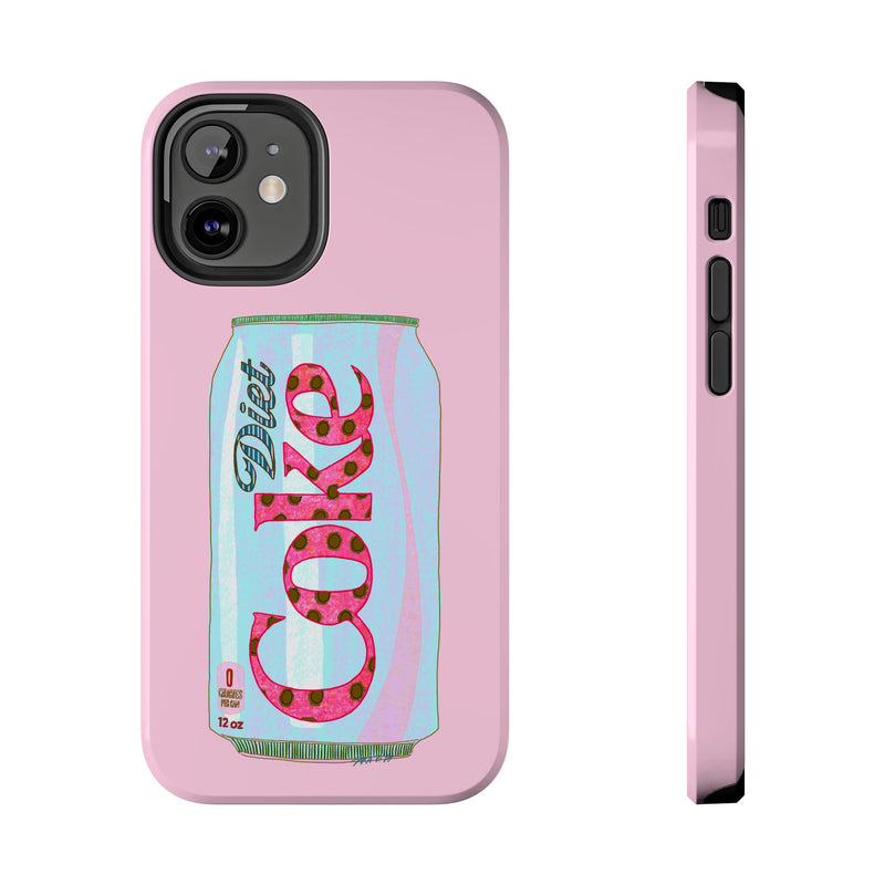 Light Pink Diet Cola Phone Case