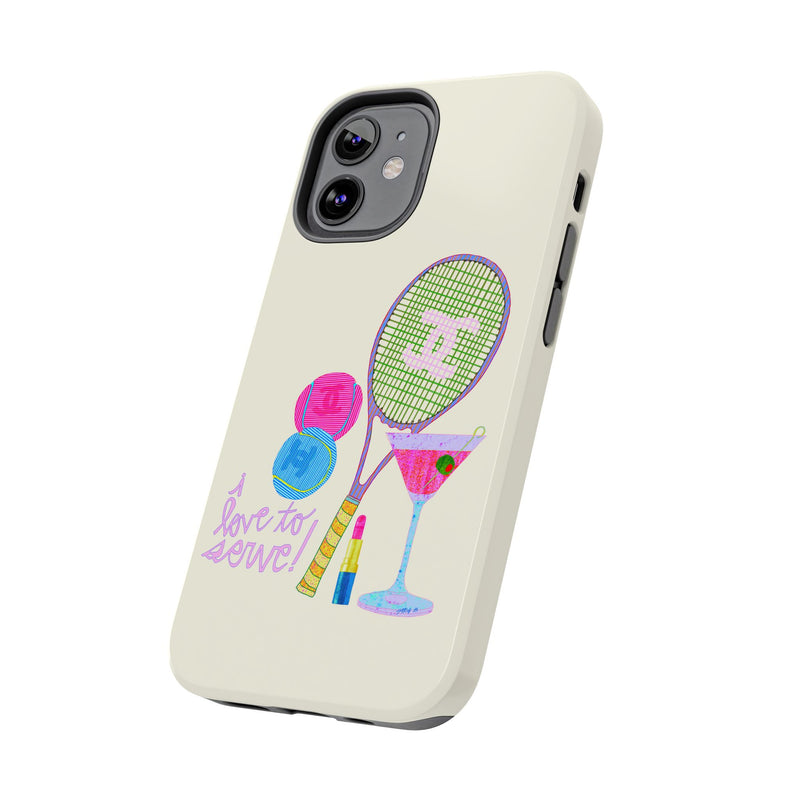 I Love to Serve Phone Case