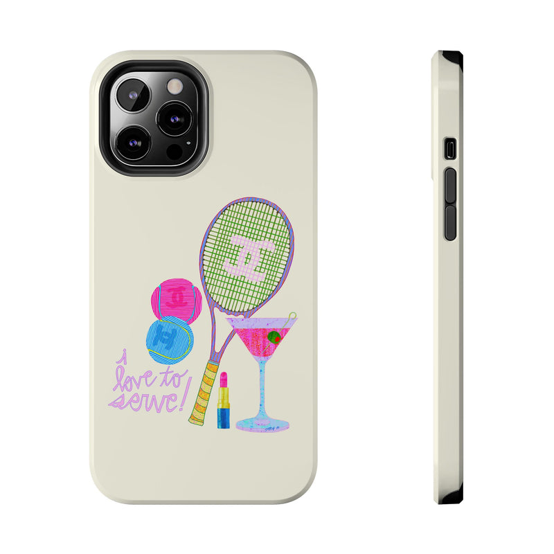 I Love to Serve Phone Case