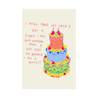 Cake Boss Art Print