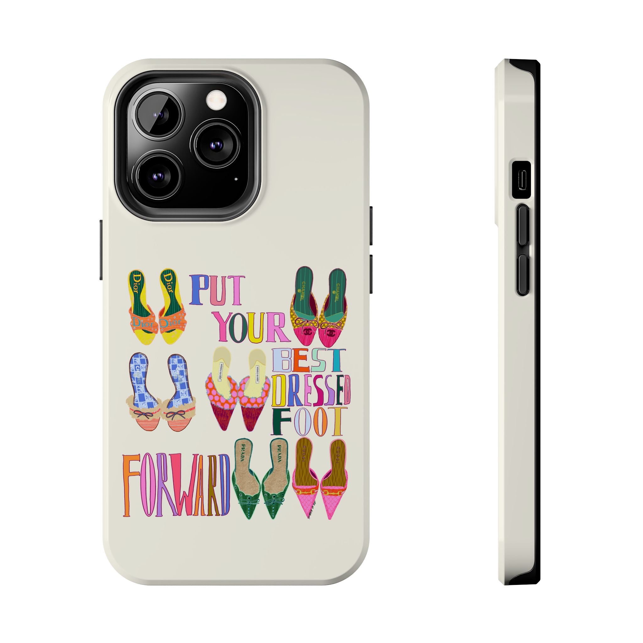 Best Dressed Foot Cream Phone Case