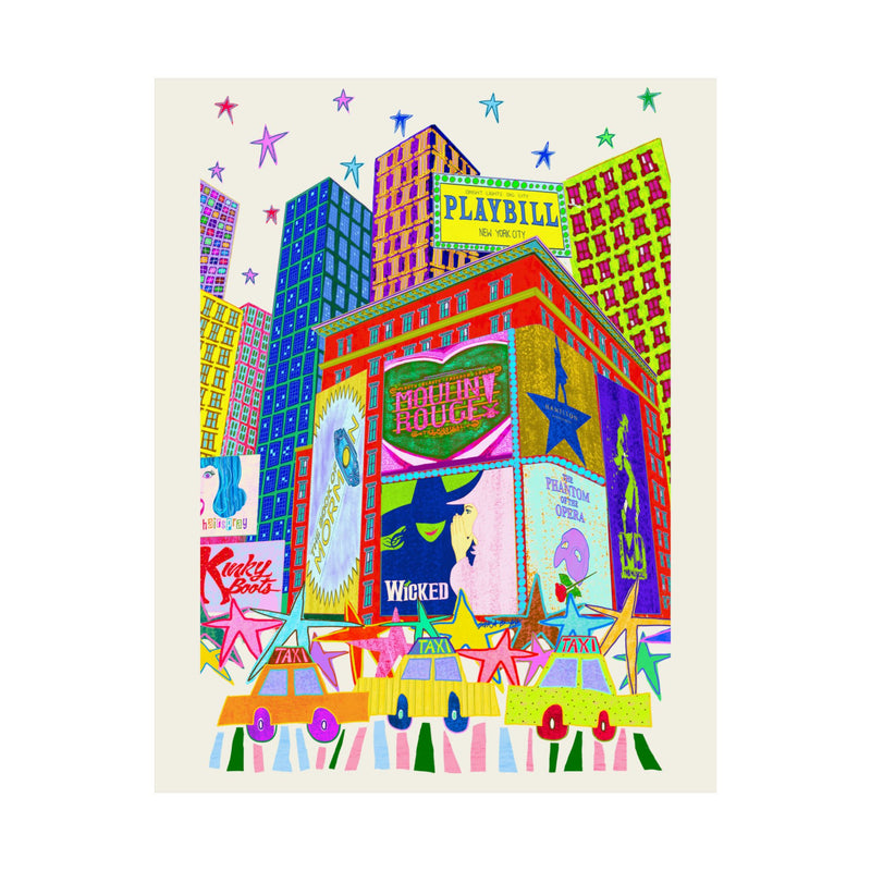 Bright Lights Big City Art Print