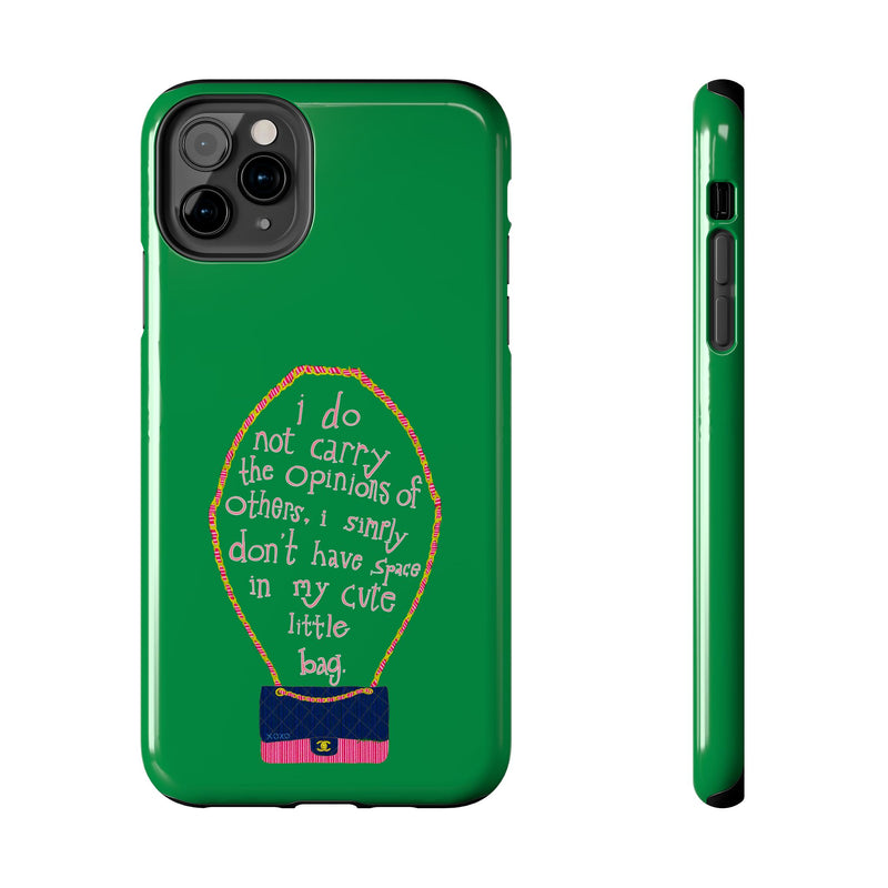 Cute Little Bag Green Phone Case