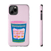 New York Coffee Cup Pink Phone Case