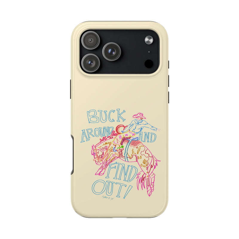 Beige Buck Around Phone Case