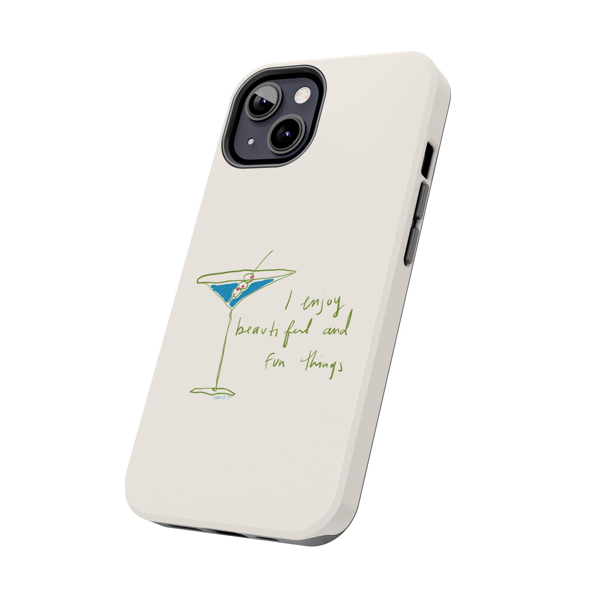 Beautiful & Fun Martini Phone Case