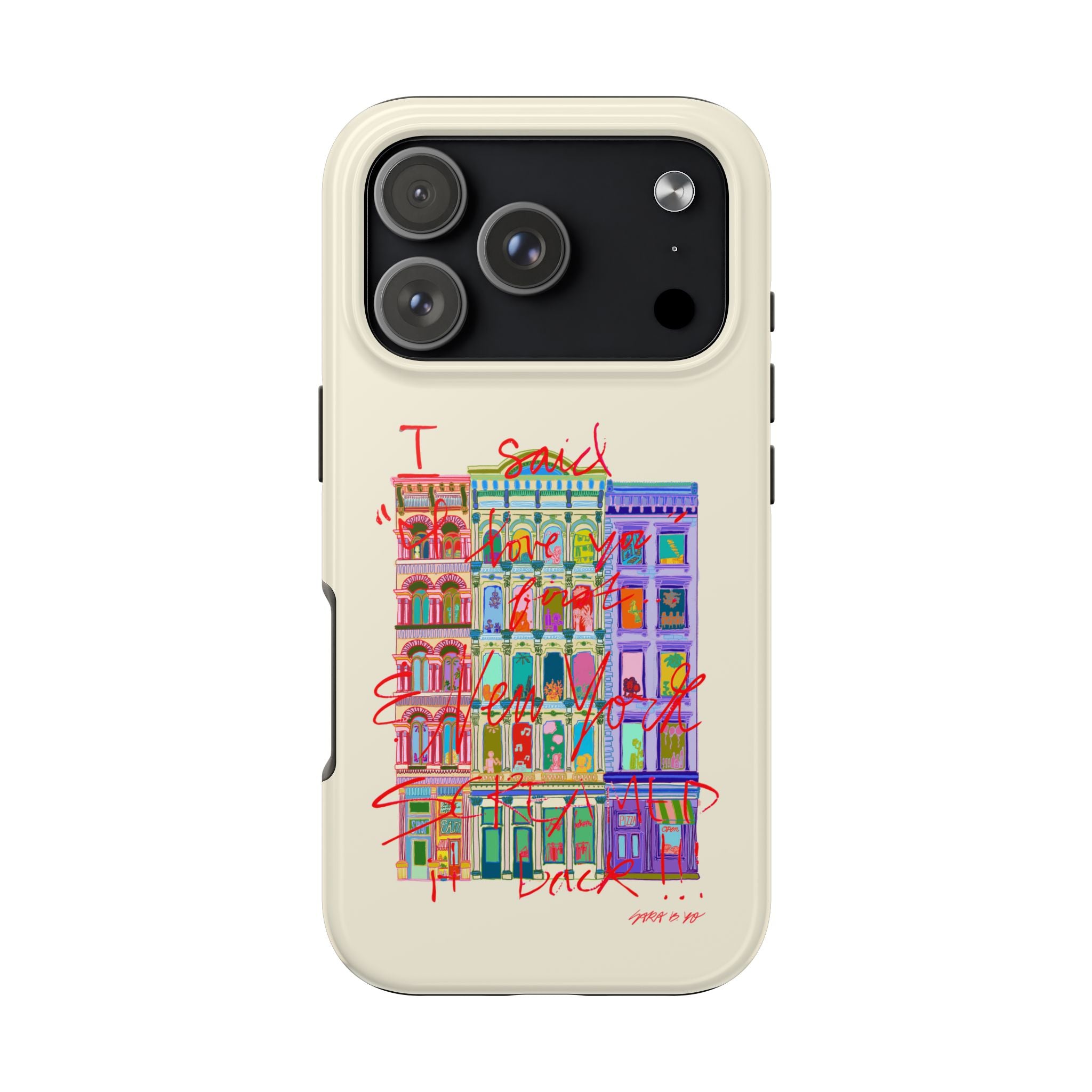 New York I Love You Phone Case