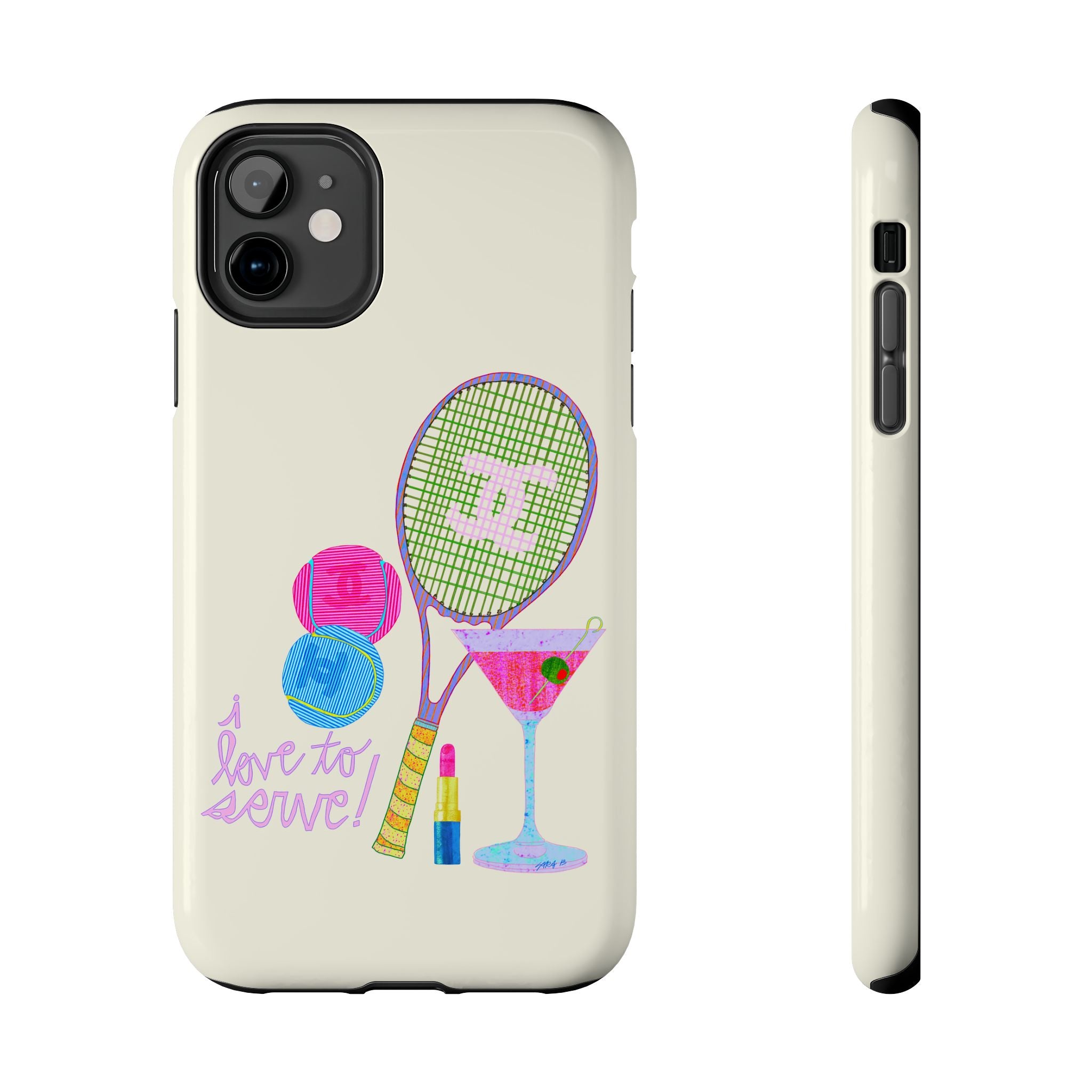 I Love to Serve Phone Case