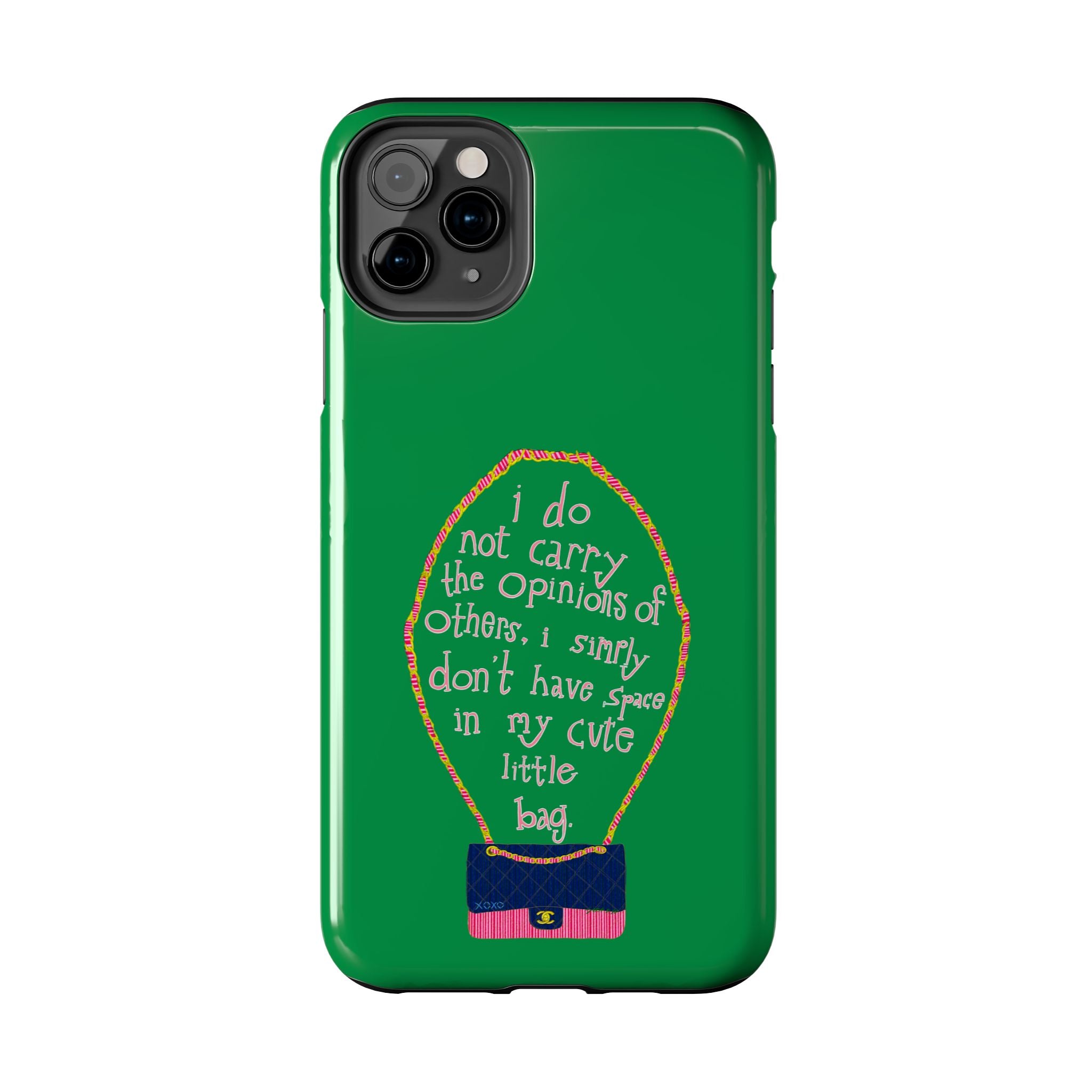 Cute Little Bag Green Phone Case